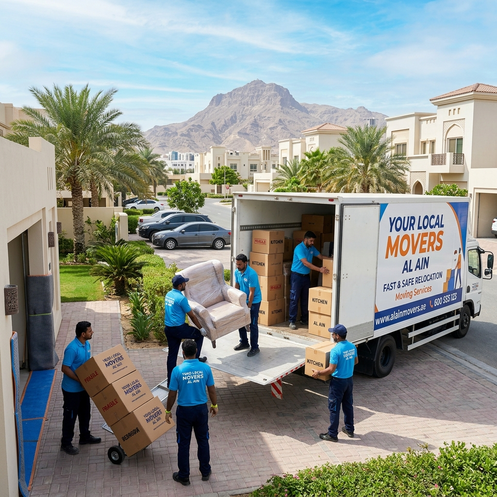 Your Local Movers in Al Ain for Fast and Safe Relocation