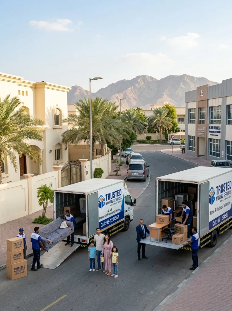 Trusted Moving Services in Al Ain for Homes and Businesses