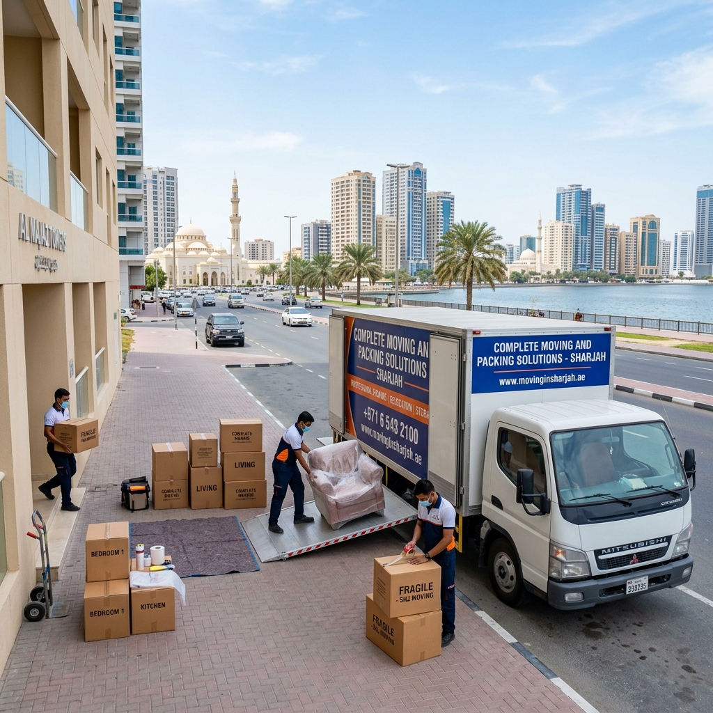 Complete Moving and Packing Solutions in Sharjah