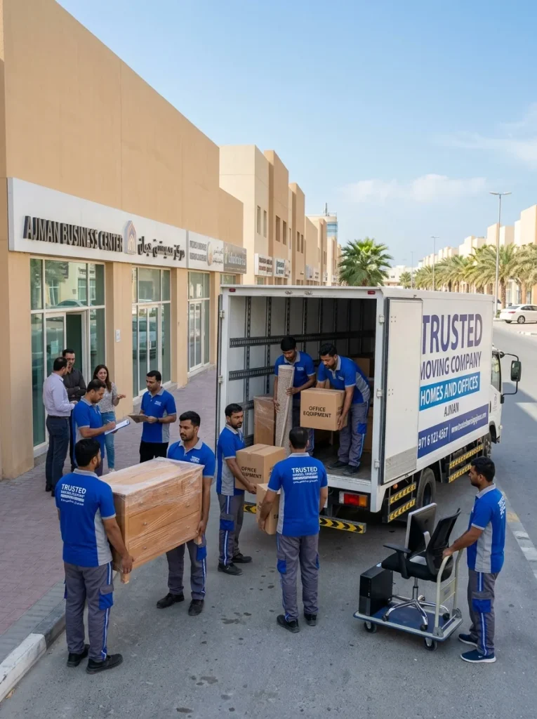 Trusted Moving Company in Ajman for Homes and Offices​